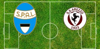 Formazioni SPAL-Arezzo