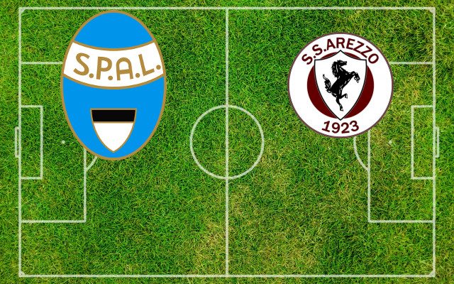 Formazioni SPAL-Arezzo