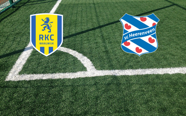 Formazioni RKC Waalwijk-Heerenveen