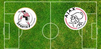 Formazioni Sparta Rotterdam-Ajax