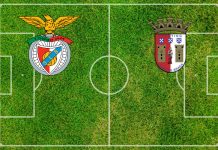 Formazioni Benfica-Sporting Braga