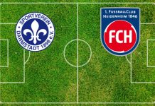 Formazioni SV Darmstadt-FC Heidenheim
