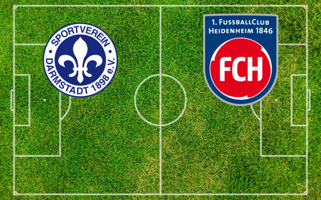 Formazioni SV Darmstadt-FC Heidenheim