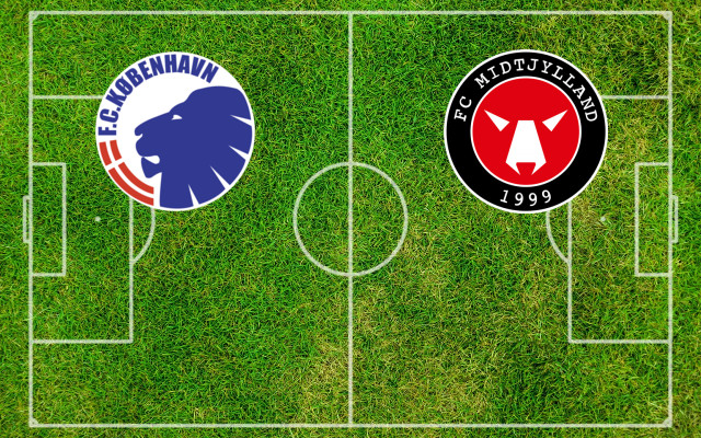 Formazioni FC Copenaghen-Midtjylland