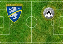Formazioni Frosinone-Udinese