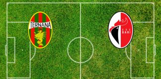 Formazioni Ternana-Bari