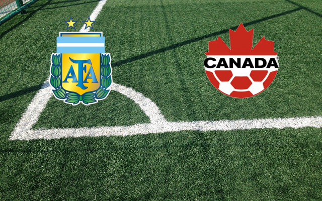 Formazioni Argentina-Canada