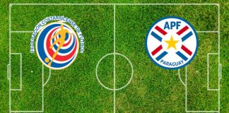 Formazioni Costa Rica-Paraguay