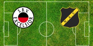 Formazioni Excelsior Rotterdam-NAC Breda