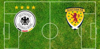 Formazioni Germania-Scozia