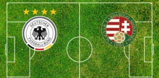 Formazioni Germania-Ungheria