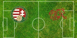 Formazioni Ungheria-Svizzera