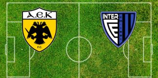 Formazioni AEK Atene-Inter Club d'Escaldes