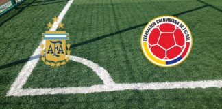 Formazioni Argentina-Colombia