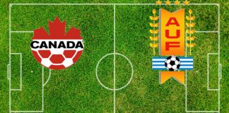 Formazioni Canada-Uruguay