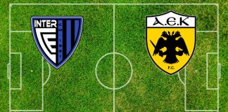 Formazioni Inter Club d'Escaldes-AEK Atene
