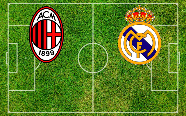 Milan-Real Madrid_it Formazioni Milan-Real Madrid