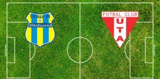 Formazioni Unirea Slobozia-UTA Arad