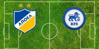 Formazioni APOEL Nicosia-Rigas Futbola Skola