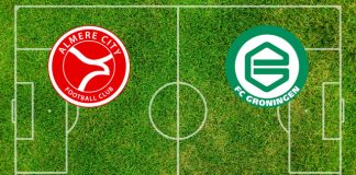 Formazioni Almere City-Groningen