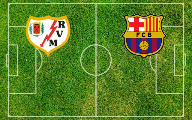 Formazioni Rayo Vallecano-Barcellona