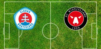 Formazioni Slovan Bratislava-Midtjylland