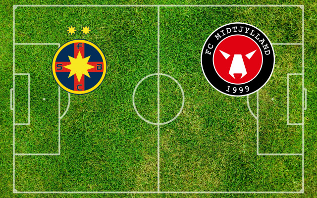 Formazioni Steaua-Midtjylland