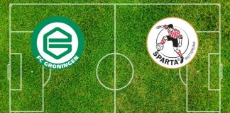 Formazioni Groningen-Sparta Rotterdam
