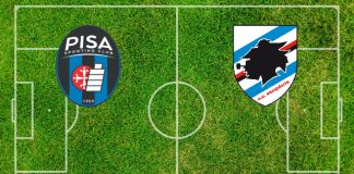 Formazioni Pisa-Sampdoria