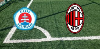 Formazioni Slovan Bratislava-Milan