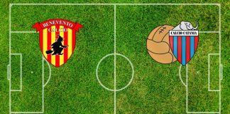 Formazioni Benevento-Catania