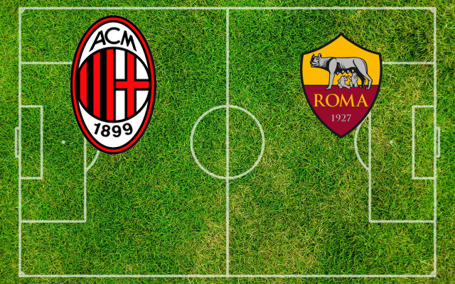 Formazioni Milan-Roma