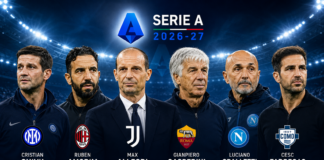 Allenatori Serie A stagione 2026-27: le panchine dei venti club Allenatori Serie A 2026-27